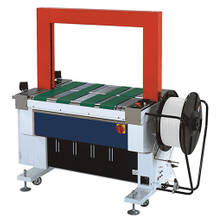 (KS600B) Inline strapping machine with Belt-driven table